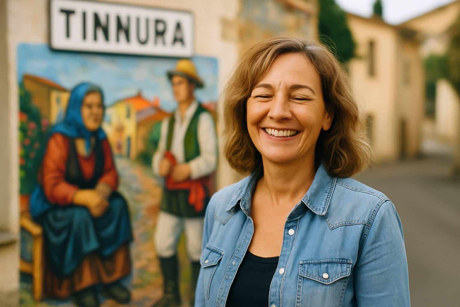 Tinnura : célèbre pour ses fresques colorées